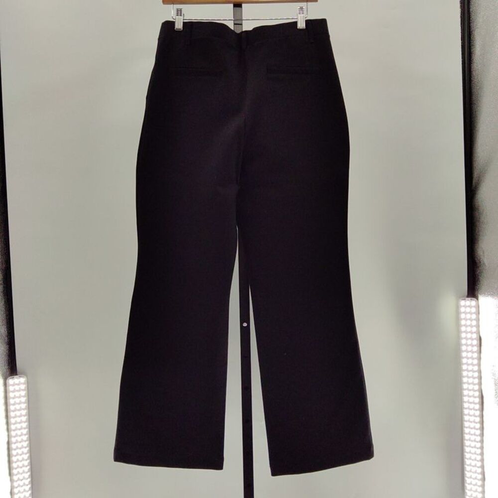 Quince Women Ultra-Stretch Ponte Bootcut Pants Black L